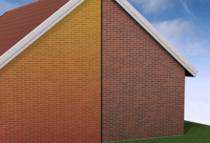 Secotherm hält die Wand sauber und trocken!