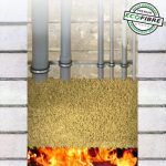 Ecofibre Steinwolle Brandschutz Schachtverfüllung